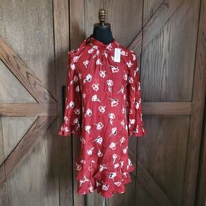 NWT Rebecca Taylor Ikat Paintbrush Dress